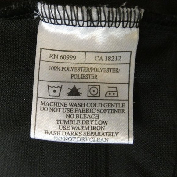 Antigua Men's Black Polo Shirt Size Large - Picture 8 of 8